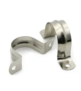 Pince de haute qualité collier de serrage de selle collier de serrage support de tuyau en acier inoxydable 304