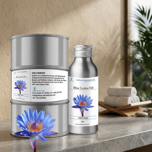 Aethon International Natural <b>Blue</b> <b>Lotus</b> Essential <b>Oil</b> for Spa & Fragrance Multiple Sizes - Product Image 2