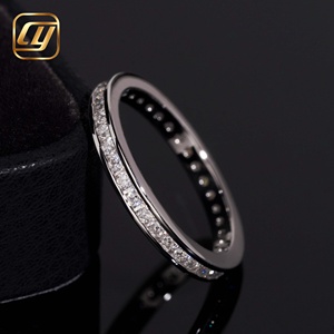 Bague de fiançailles pour homme en diamant de laboratoire certifié IGI, style pavé complet large et brillant en argent sterling S925, bijou statement pour femme - Product Image 4