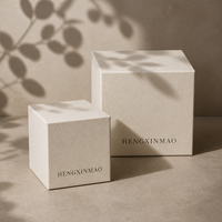 Boîtes de soins de la peau de luxe blanches personnalisées, logo en relief, texture carrée pliable, pour l'emballage des soins personnels, OEM