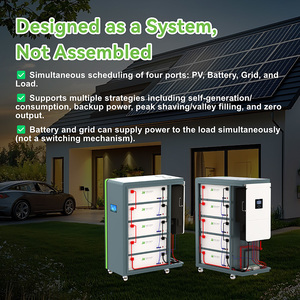 Sistema de Energía Solar JApower para el Hogar, Todo en Uno, 10kW 20kWh, Sistema de Almacenamiento de Energía con Batería de Litio e Inversor Híbrido para Uso Residencial - Product Image 4