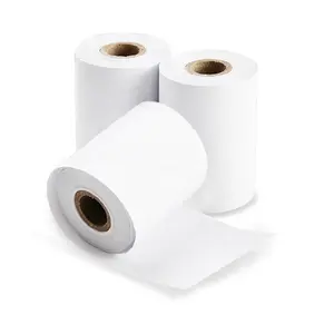 bpa free fax printed receipt thermal paper roll 80x80mm