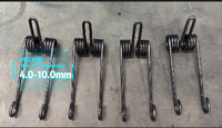 Machine de formage de ressorts CNC à 12 axes CNC12100 - Commande servo sans came pour formes de fils complexes