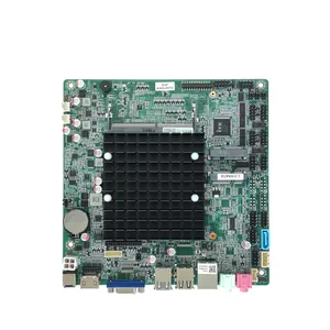 Fanless Mini Itx Mainboard With Intel Lower Cost J4125 J6412 CPU HD-MI VGA LVDS Display 4k 2k With CE FCC ISO