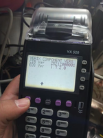 Terminal de paiement hors ligne Verifone Vx520 Vx520c GPRS d'occasion