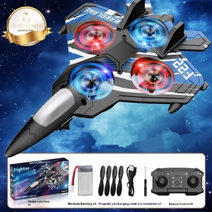 2.4G điều khiển từ xa bọt máy bay chiến đấu bay không người lái tàu lượn Đồ chơi mô hình máy bay bay với camera tránh chướng ngại vật điều khiển vô tuyến đồ chơi bay - Product Image 5