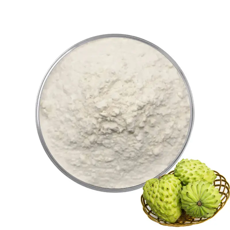 Factory Supply 100% Water Soluble Fruit Powder Soursop Powder