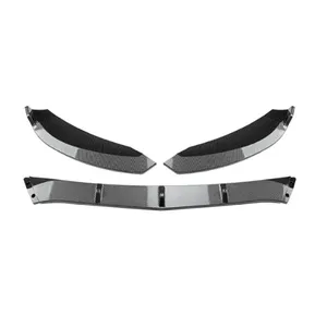 สำหรับ Mercedes Benz C-Class W205 S205 C180 C200 C260 AMG ปี 2015-2018 ชุดแต่งกันชนหน้าแบบ Shovel Lip  แผ่นกันกระแทกด้านล่าง - Product Image 5