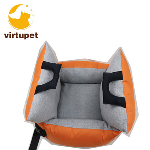 <strong>Pet</strong> <strong>Car</strong> <strong>Seat</strong> Travel Bed Dog Booster <strong>Car</strong> <strong>Seat</strong> with Clip-on Safety Leash - Product Image 2