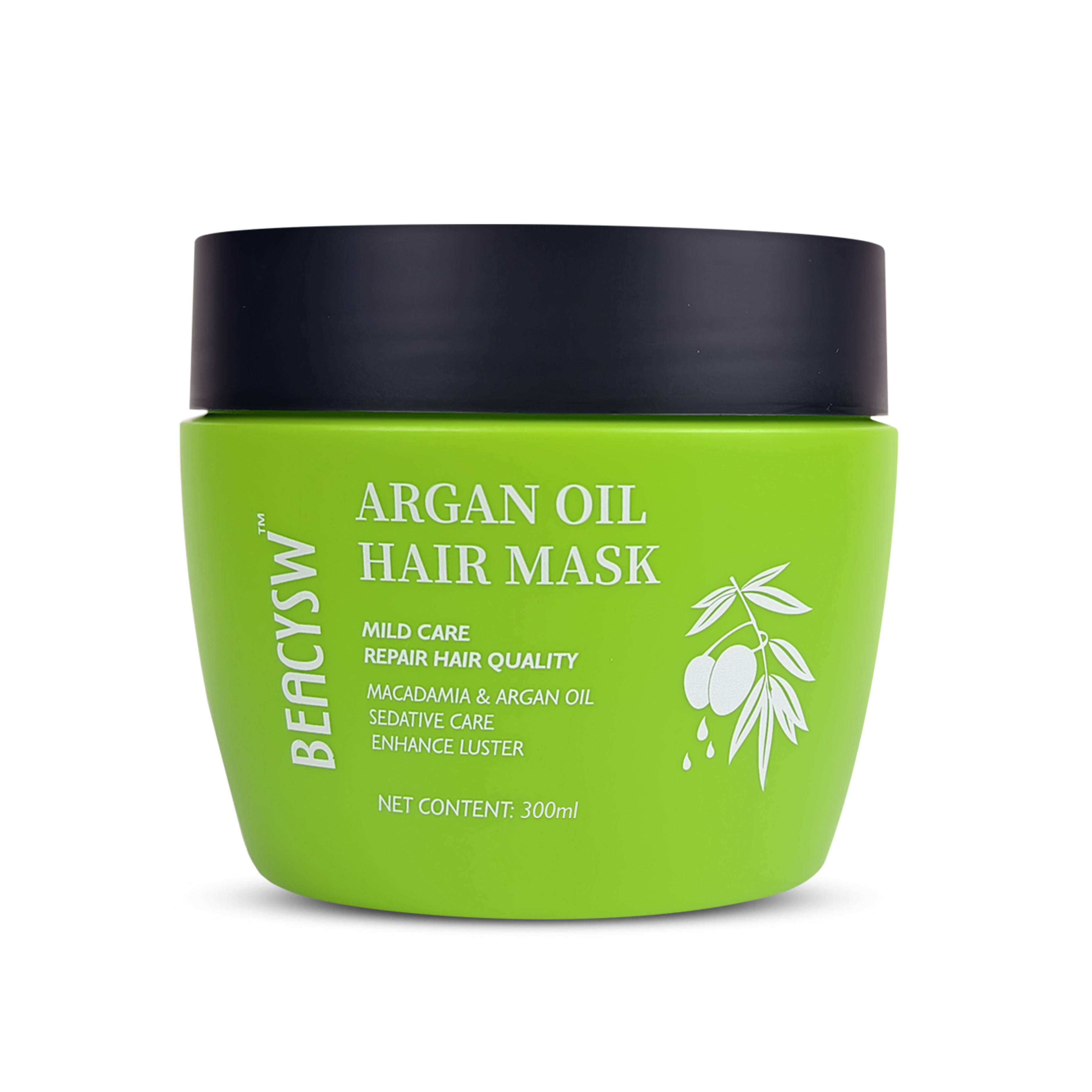 Masque capillaire à l'huile d'argan
