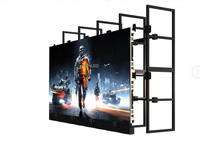 Layar Video LED Sewa P3.91 Indoor Berkualitas Tinggi 500*1000mm Die Cast Aluminium, Kecerahan Tinggi, Warna Penuh, untuk Acara
