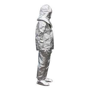 Combinaison de pompier intégrale en aramide, HRC 4, résistante à la chaleur pour la lutte contre les incendies structurels, jusqu'à 1000 degrés - Product Image 2
