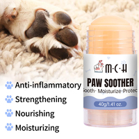 Baume de Soin Végétalien pour Animaux (Chats, Chiens, Lapins) – Formule Silencieuse, Sans Danger pour la Lèche, Comestible, Multi-Usages, Étiquette Personnalisée – Soulage les Pattes Sèches
