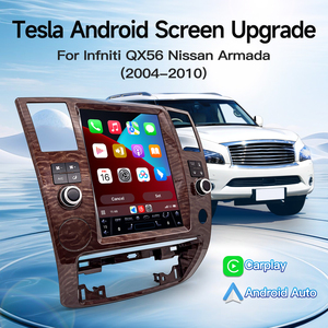 Android Car <b>Radio</b> 12.1 Inch Vertical For Infiniti QX56 Nissan Armada 2008 2011 With CarPlay Android Auto GPS Stereo - Product Image 4