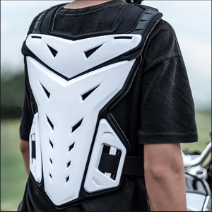 Chaleco Protector de Armadura para Motocicleta con Protección de Pecho y Espalda para Ciclismo, Patinaje, Esquí, Motocross y Montar en Bicicleta - Product Image 5