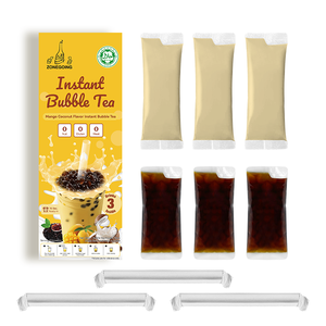 Fabricante de Té de Burbujas, Venta al por Mayor, Nuevo Kit de Té de Burbujas de Mango y Coco para Bebidas Caseras - Product Image 3