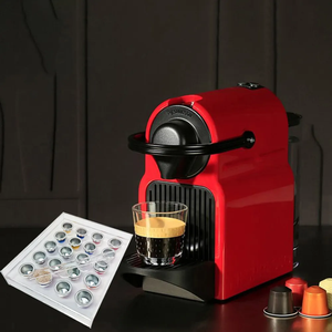 Plateau de remplissage <span class=keywords><strong>Nespresso</strong></span> en aluminium de 37 mm à 20 trous pour capsules <span class=keywords><strong>Nespresso</strong></span> pour presse manuelle Foard, remplissage de poudre de café - Product Image 6