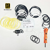 Kit de joints d'étanchéité pour brise-roche hydraulique PH3, compatible avec les excavatrices de 10 à 40 tonnes