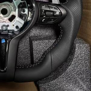 Volante de Coche OEM Modelo M, Completamente en Cuero con Costuras Rojas, para <span class=keywords><strong>BMW</strong></span> 2016 <span class=keywords><strong>bmw</strong></span> <span class=keywords><strong>328i</strong></span> M5 F90 X4m F98 435i 640i - Product Image 6