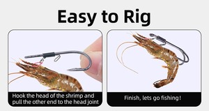 Đôi Câu Cá Móc 5 Kích Thước Sống Tôm Chủ Móc Mồi Walker Vòng Tròn Móc Cho Sống Mồi Câu Cá - Product Image 4