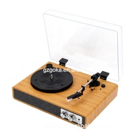 Bon retour anti-poussière lecteur de platine et lecteur de vinyle avec Cassette Radio multifonctionnelle en gros