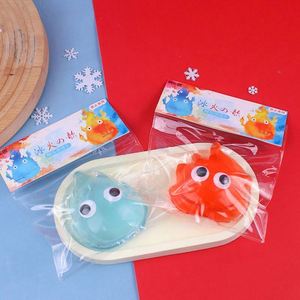 New Cutie 7cm TPR Soft Squishy Toy Portable Stress Relief Gift for Kids Adults Aged 5 <b>7</b> Years Song Ice <b>Fire</b> Elf Relax Time - Product Image 4
