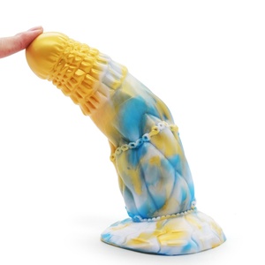 Dildo XXL de Silicona Líquida con Eje Sólido y Suave, Garantía de por Vida al 100%, Diseño de Animal, Manos Libres - Product Image 4