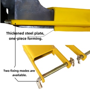 ส่วนต่อขยายพาเลทรถยกที่ยึดแขนได้อย่างรวดเร็ว-ตัวยืดเหล็กสำหรับงานหนักสำหรับการรับน้ำหนัก - Product Image 3