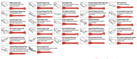 Ensemble de 27 outils de démontage et de grattoir de panneau de garniture