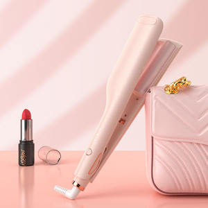 ที่ม้วนผมแบบมีคลิปหนีบปรับอุณหภูมิ<span class=keywords><strong>ผม</strong></span>แบบคลื่นแท่งดัดผมทรงข้าวโพดสดใสและทันสมัย - Product Image 1