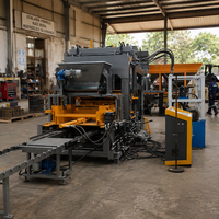 Machine automatique de fabrication de blocs de béton QT8-15 pour briqueterie de taille moyenne
