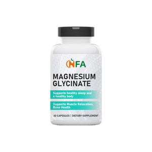 Capsules de glycinate de magnésium ODM très vendues avec vitamines – Complément alimentaire pour soutenir le métabolisme et favoriser la relaxation musculaire - Product Image 1