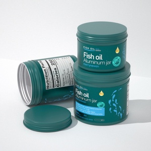 Health Supplement Fish Oil | Food Grade Recyclable Aluminum Can | Eco-friendly Packaging - Product Image 2