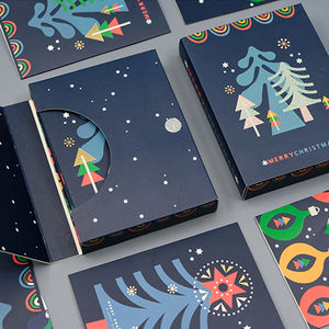 Wholesale Custom Printing <strong>Christmas</strong> <strong>Cards</strong> Gift Greeting <strong>Cards</strong> Envelopes Set Box with Closure - Product Image 3