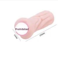 Masturbateur masculin en silicone de renommée mondiale, modèle 'Airplane Cup' à film inversé, pour le plaisir vaginal et fessier