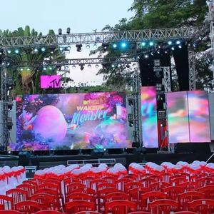 Pantalla de visualización de pared de video IP65 impermeable HD para exteriores P5, pantallas de señalización Digital comercial fija, Panel LED de cartelera - Product Image 2