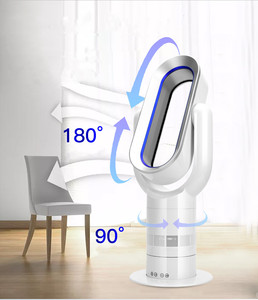 Ventilador de Mesa Pequeño sin Aspas, Enfriador de Aire, Calefactor con Cerámica PTC, Rotación de 180 Grados, Múltiples Velocidades - Product Image 4