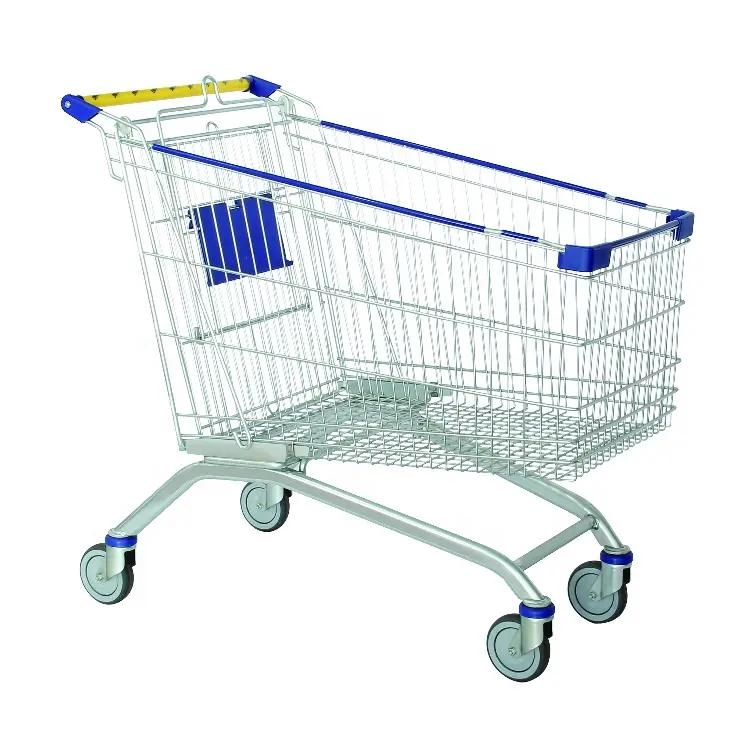 Metro Supermercado Estilo 212 litros Supermercado Shopping Cart tão bom quanto Wanzl