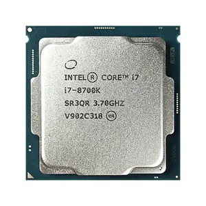 인텔 코어 i7-8700K i7 8700K 3.7 GHz 6 코어 12 스레드 CPU 프로세서 12M 95W LGA 1151
