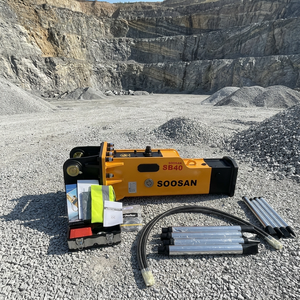Precio Directo SOOSAN para Martillo Hidráulico Amarillo SB40 para Excavadoras de Construcción de 4.0-7.0 Toneladas, 1 Año de Garantía - Product Image 1