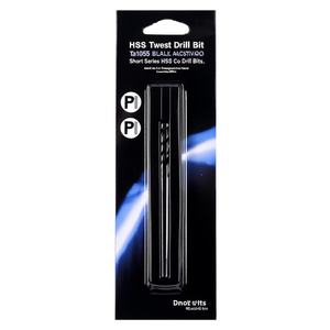 Foret hélicoïdal HSS TA1055, série courte noire, forets HSS-Co - Product Image 2