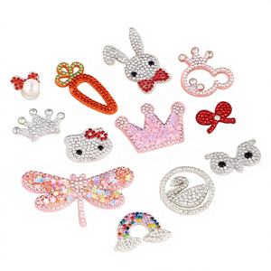 Adhesivo Termofusible de Malla de Fieltro, Estampado en Caliente, Diseño de Libélula Colorida, Pedrería Termoadhesiva <span class=keywords><strong>para</strong></span> Decoración de Ropa <span class=keywords><strong>Infantil</strong></span> - Product Image 1