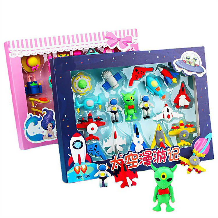 Модный Оригинальный ластик, распродажа, креативный ластик для детей, 3d комбинированный ластик