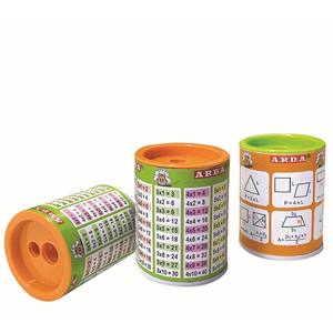 ARDA - Affûteur de crayons en métal assorti pour mathématiques - Product Image 1