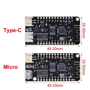 Carte de développement Wi-Fi MicroPython ESP32 Lite V1.0.0, sortie d'usine, ESP32 <span class=keywords><strong>ESP</strong></span>-<span class=keywords><strong>32</strong></span> <span class=keywords><strong>REV1</strong></span> CH340G MicroPython 4 Mo Micro/USB Type-C - Product Image 2