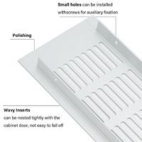 Rejillas de Ventilación Decorativas para Pared Exterior de Diseño Moderno, de Aleación de Aluminio, Rejillas de Salida de Aire para Ventanas