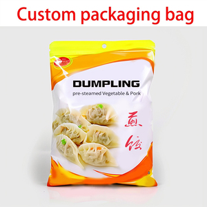 Sac d'emballage en plastique pour aliments congelés debout en composite à impression personnalisée <span class=keywords><strong>de</strong></span> qualité supérieure pour <span class=keywords><strong>boulette</strong></span> <span class=keywords><strong>de</strong></span> <span class=keywords><strong>viande</strong></span> cuite à la vapeur - Product Image 6