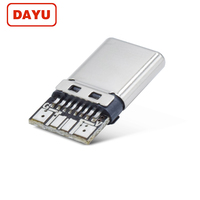 Günstigstes Typ C USB C Stecker Männlich USB 2,0 Jack Solder für Samsung Oppo Vivo Huawei Kabel