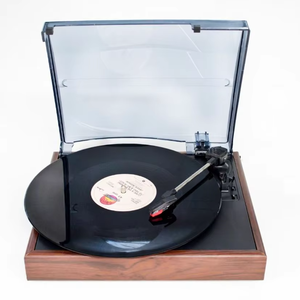 Tocadiscos Retro de <span class=keywords><strong>Vinilo</strong></span> para Reproductor de Discos, Reproductor de Discos LP, Función Completa, Plástico - Product Image 1