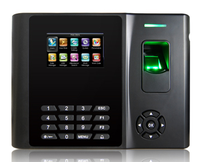 HF-BIO880 Biyometrik Pil Parmak Izi Zaman Saati Makinesi WIFI Huifan